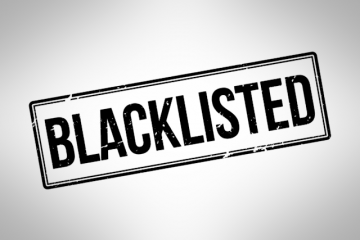 How long do you stay blacklisted in South Africa